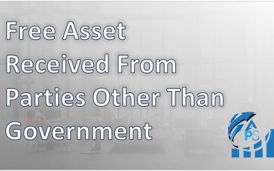 FREE ASSET RECEIVED FROM PARTIES OTHER THAN GOVERNMENT